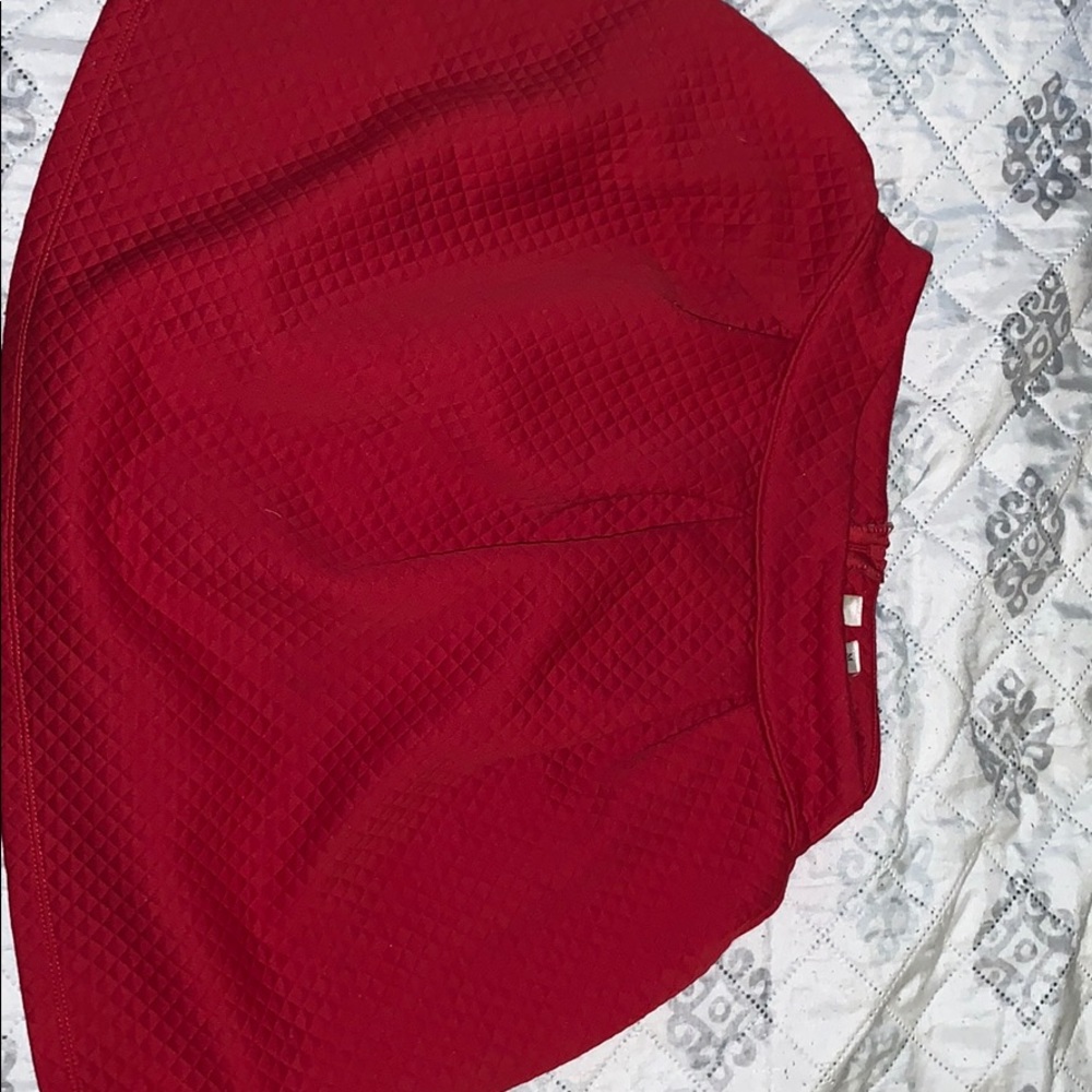 Red Circle Skirt
